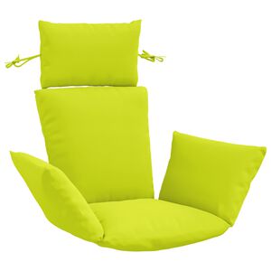 vidaXL Adirondack blazina PUTTEN 100% poliester Svetlo zelena.