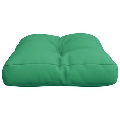 vidaXL Blazina za kavč iz palet zelena 50x40x12 cm