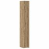 vidaXL Shranjevalna omara s policami Artisan hrast 30 x 42,5 x 225 cm