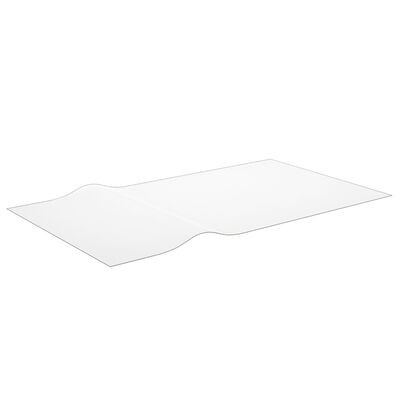 vidaXL Zaščita za mizo mat 200x100 cm 2 mm PVC