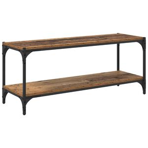 vidaXL TV omarica Star les 100x33x41cm Inženirski les in železo