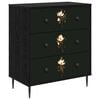 vidaXL Predalni &scaron;afka BREMEN Tisk na magnolijah 66 x 36,5 x 76 cm