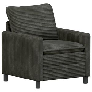 vidaXL Kavč Antracit 76 x 81 x 87,5 cm Poliester