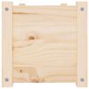 vidaXL Vrtno cvetlično korito 2 kosa 100x31x31 cm trdna borovina