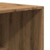 vidaXL Garderobna omara artisan hrast 100x50x200 cm inženirski les