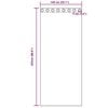 vidaXL Voile zavesa 2 pcs Svetlo siva 225 x 140 cm Poliester