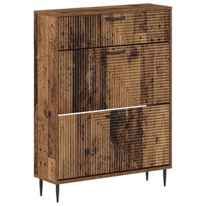 vidaXL Omara za čevlje HAARLEM 78 x 24 x 103 cm Inženirski les