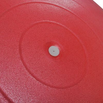 65 cm žoga za vadbo s črpalko rdeče barve