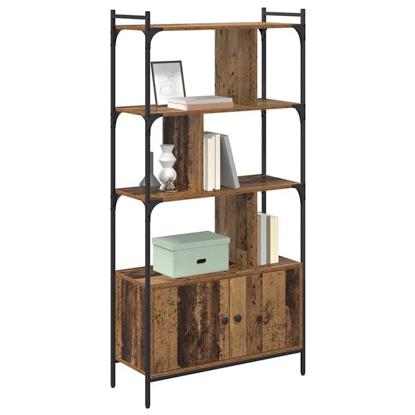 vidaXL Knjižna omara Konstruiran les