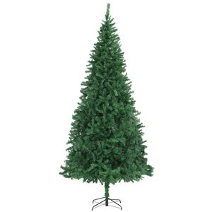 vidaXL Umetna novoletna jelka 300 cm zelena