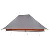 vidaXL Tipi &scaron;otor s streho Siva in oranžna 660 x 456 x 200 cm tafeta