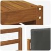vidaXL Sedežne garniture z blazino 8 pcs Naravna in antracitna