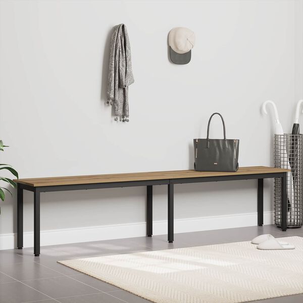 vidaXL klop Oreh 200 x 35 x 45 cm Konstruiran les