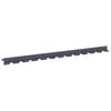vidaXL Robovi trave 10 pcs 102 x 4 x 4 cm Jeklo Antracit