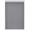 vidaXL Plise komarnik za okna aluminij 80x120 cm s senčilom