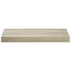 vidaXL Stenska polica barva hrasta 50x23x3,8 cm MDF