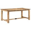 vidaXL Jedilna miza 180x90x75 cm trden mangov les