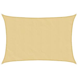 vidaXL Senčno jadro pe&scaron;čeno 2,5x2 m 100 % poliester oxford