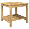 vidaXL Klubska miza Beljenje 48,5 x 49 x 45 cm Masiven les akacije