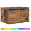 vidaXL Stenska nočna omarica 2 kos Star les 50 x 36 x 30 cm