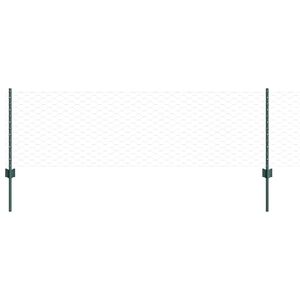 vidaXL Ograja z varjeno žico 10 x 0,6 m (&Scaron; x V) Jeklo s PVC premazom
