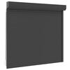 vidaXL Rolo zaslon Antracit 160 x 150 cm Aluminij in poliuretan