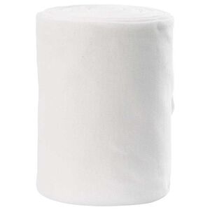 vidaXL Odtok cev Bela 16 x 1000 cm blago