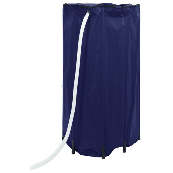 vidaXL Rezervoar za vodo s pipo zložljiv 380 L PVC