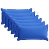 vidaXL Prevleka za blazino 6 kos HOUTEN Kraljevo modra 40 x 80 cm