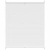 vidaXL Plise Harmonika Zavese velikost 110 x 100 cm Bele barve