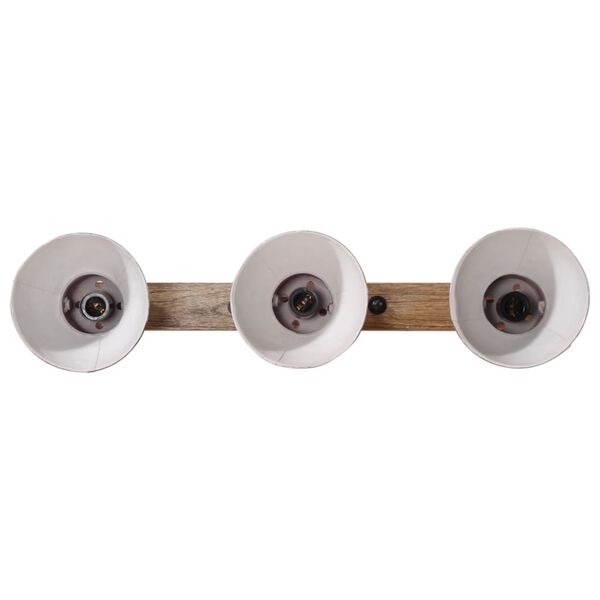 vidaXL Stenska svetilka 25 W rdeča 65x25 cm E27