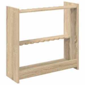vidaXL Držalo za biljardne palice Inženirski les 60 x 20 x 57 cm