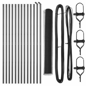 vidaXL Steber ograje. Siva