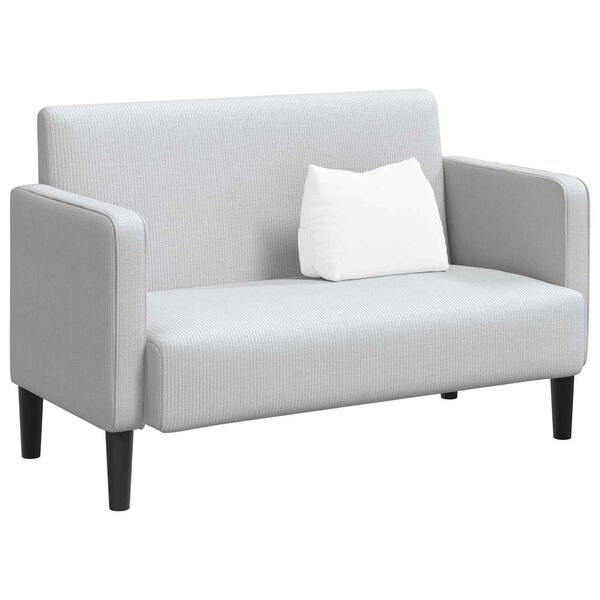 vidaXL Poglavni vzglavnik Bela 45 x 20 x 35 cm blago