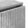 vidaXL Strani &scaron;al Betonsko siva 79,5 x 33 x 82 cm Konstruiran les