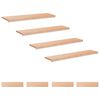 vidaXL Stopnice 8 kos 120 x 25 x 2 cm Naravna Trda bukovina