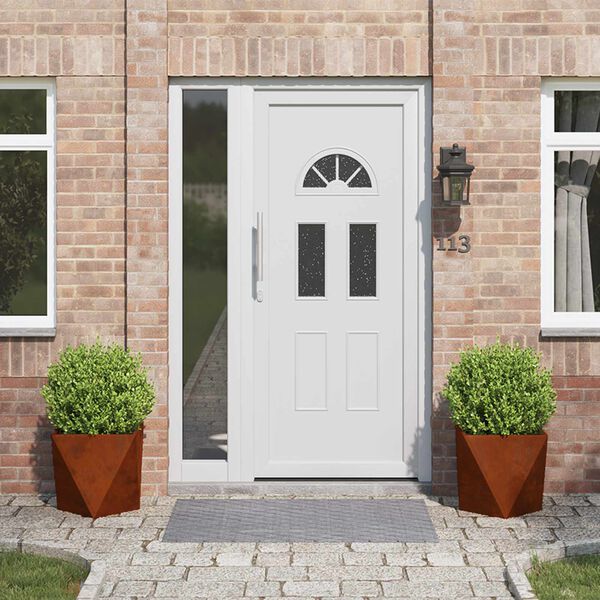 vidaXL Cvetlično korito 2 pcs Rjav 40 x 40 x 40 cm