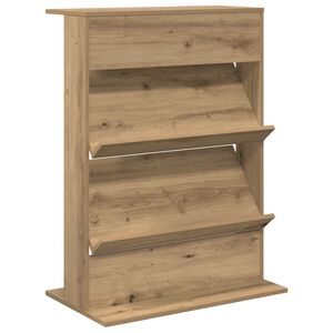 vidaXL Regal za revije Umetni hrast 70 x 41 x 96 cm Inženirski les