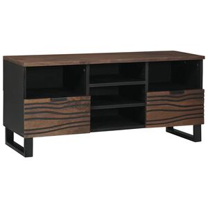 vidaXL TV enote 100 x 33 x 46 cm Oreh Inženirski les