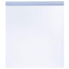 vidaXL Window Film Zamrznjena siva 23.6 x 196.9 in PVC