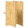 vidaXL Osnova za terarij s polico Rjava 40 x 40 x 50 cm OSB