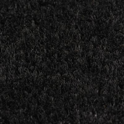 vidaXL Predpražnik črne barve 100x300 cm kokosova vlakna