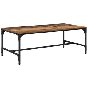 vidaXL Klubska miza Star les 100 x 50 x 35 cm Inženirski les
