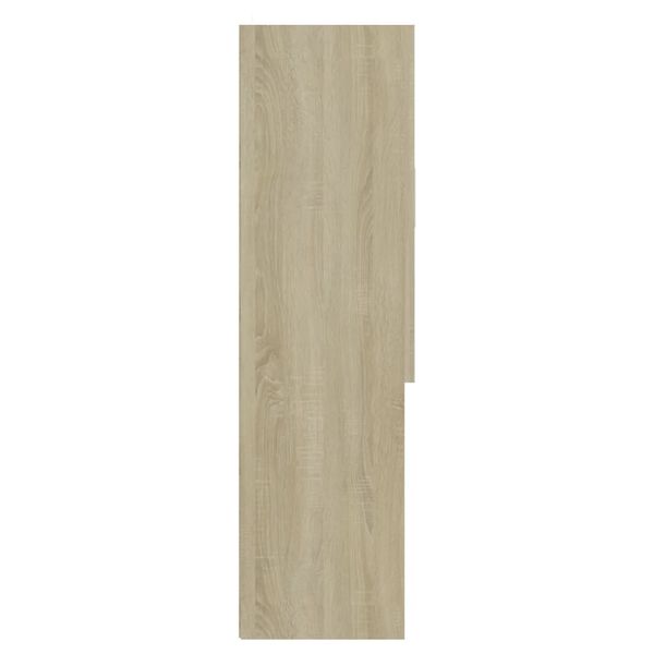 vidaXL Omara za pralni stroj sonoma hrast 70,5x25,5x90 cm