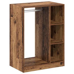 vidaXL Garderobna omara Star les 77 x 48 x 102 cm Inženirski les