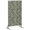 vidaXL Zaslonska za&scaron;čita 100 x 50 x 180 cm Jeklo Olivno zelena