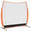 vidaXL Mreža za vadbo baseballa Črna 250 x 106,5 x 210 cm Poliester