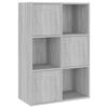 vidaXL Omara za shranjevanje siva sonoma 60x29,5x90 cm