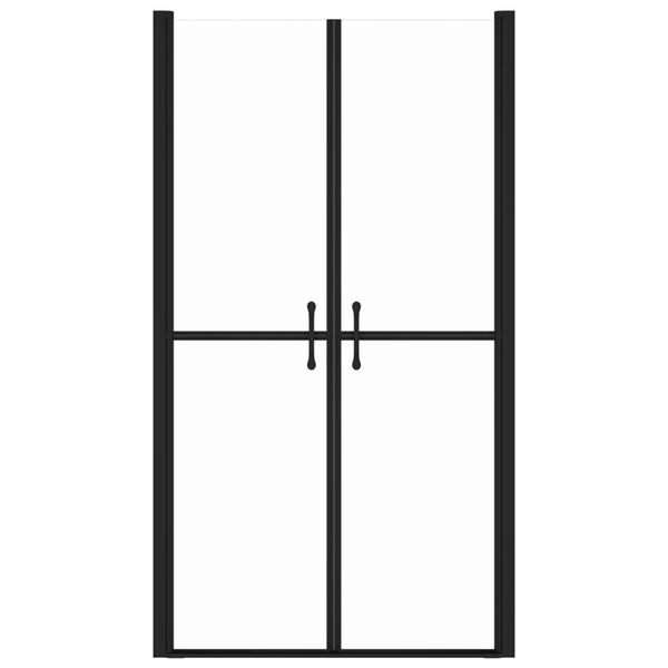 vidaXL Vrata za tuš prozorna ESG (88-91)x190 cm