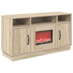 vidaXL Električni kamin Sonoma 100 x 33 x 55 cm Inženirski les